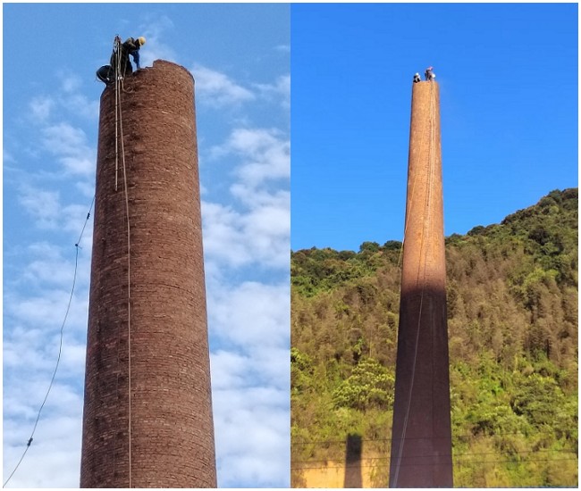 拆除煙囪的具體施工方法？
